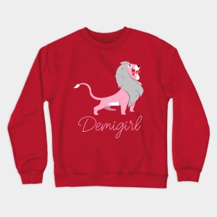 Demigirl Lion Crewneck Sweatshirt